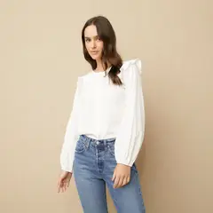UNIVERSITY CLUB - Blusa Algodón Mujer
