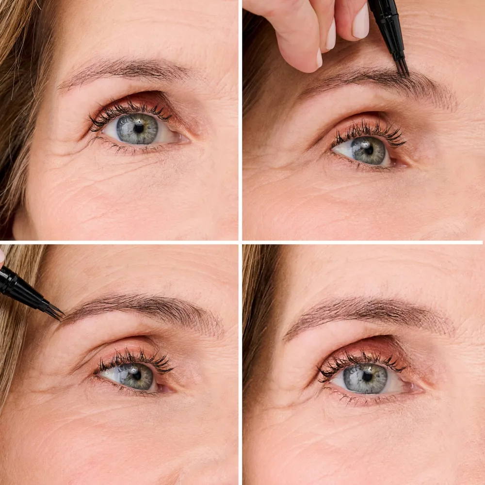 Benefit Mighty Fine Brow Pen 4 Warm Deep Brown, foto 8