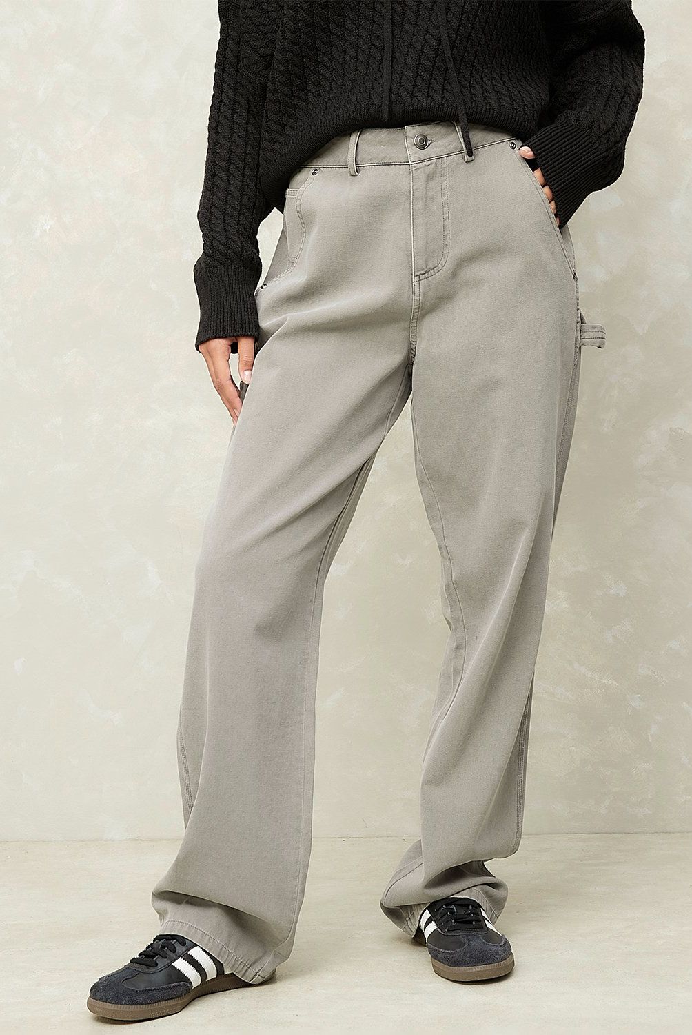 SYBILLA - Pantalón Tiro Medio Mujer Sybilla