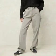 SYBILLA - Pantalón Tiro Medio Mujer
