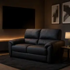 BASEMENT HOME - Sofá 2 Cuerpos Bailey Cuero