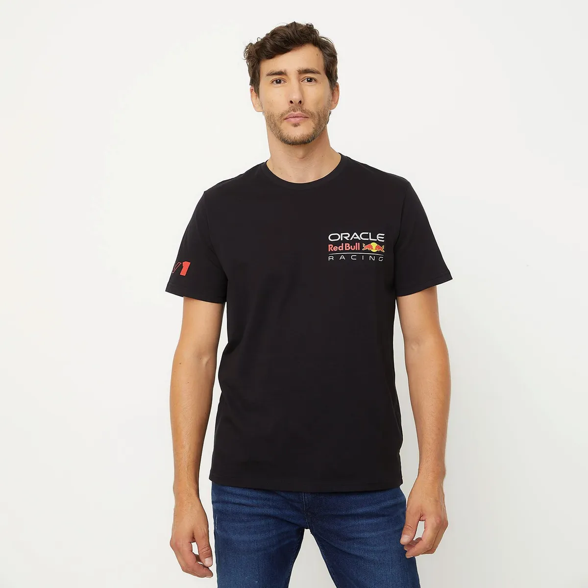 RED BULL - Polera Manga Corta Hombre Redbull