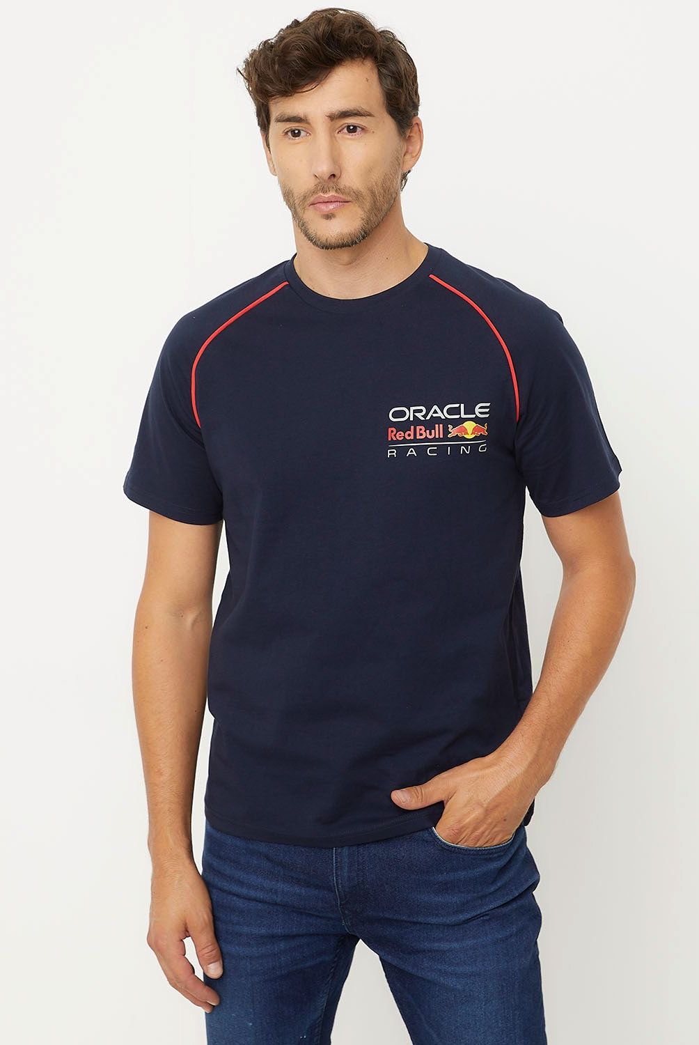 RED BULL - Polera Manga Corta Hombre Redbull