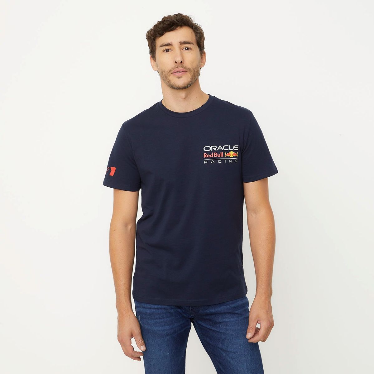 RED BULL - Polera Manga Corta Hombre Redbull