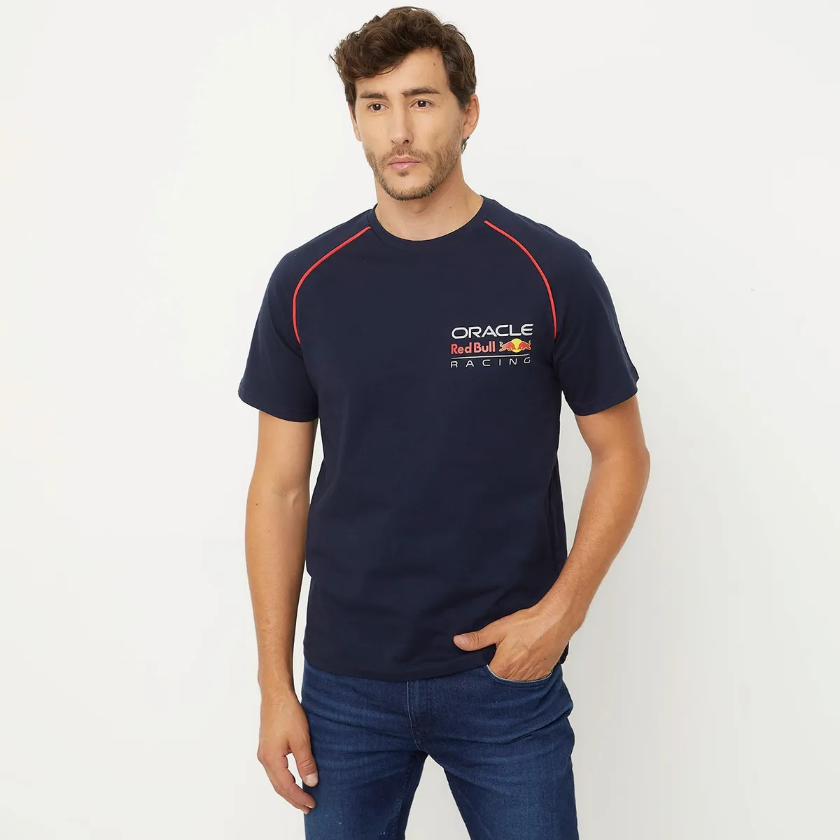 RED BULL - Polera Manga Corta Hombre Redbull