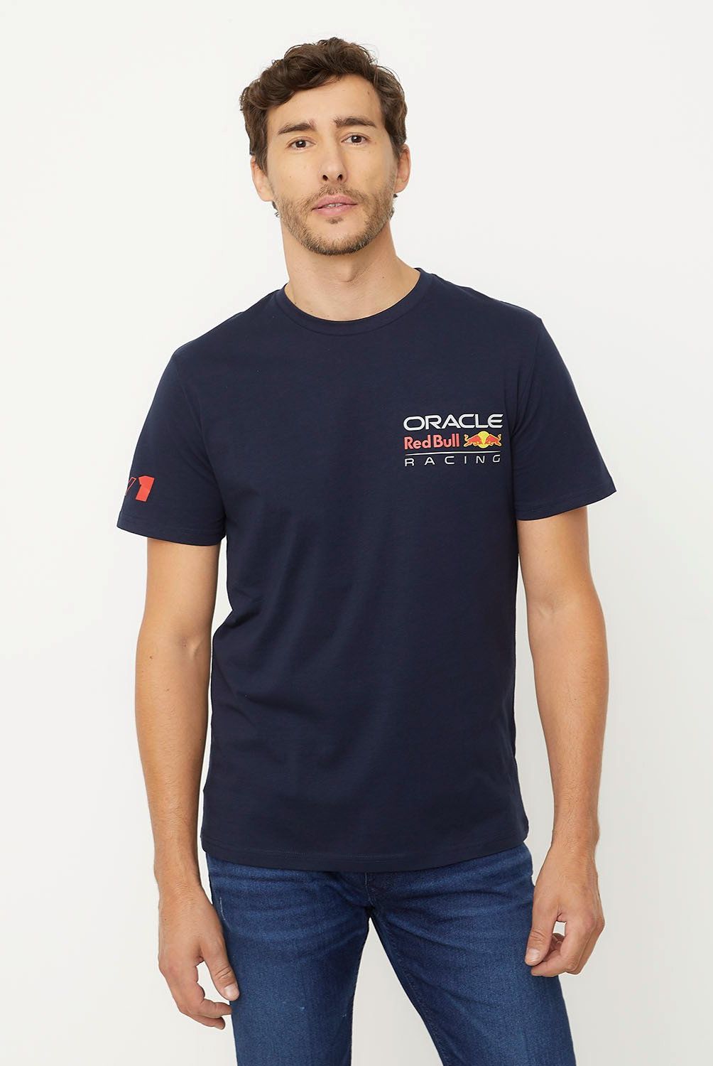 RED BULL - Polera Manga Corta Hombre Redbull