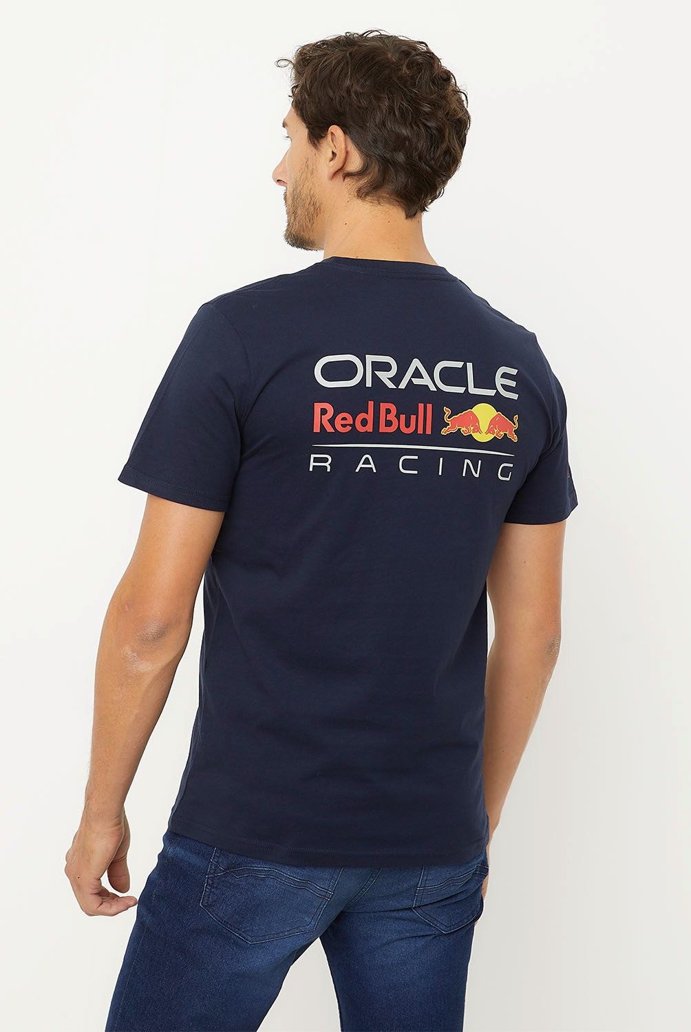 RED BULL - Polera Manga Corta Hombre Redbull