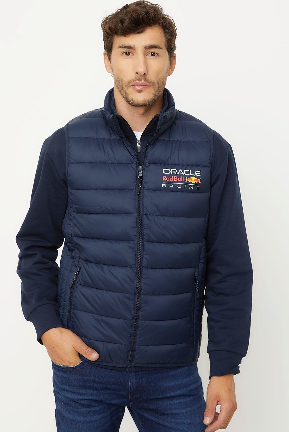 RED BULL - Parka Sin Mangas Hombre Redbull
