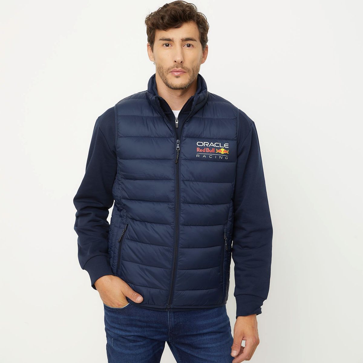 RED BULL - Parka Sin Mangas Hombre Redbull