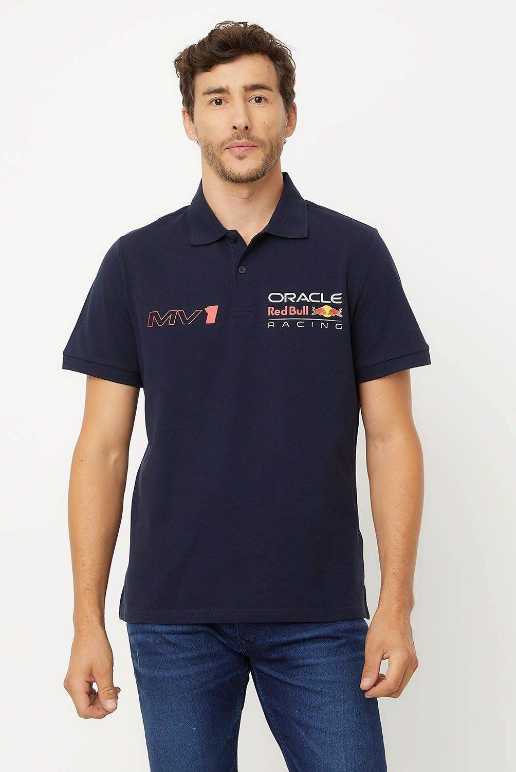 RED BULL - Polera Manga Corta Hombre Redbull