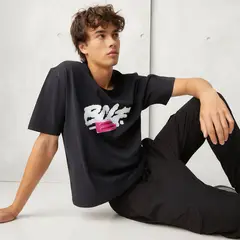 BEARCLIFF - Polera Manga Corta Boxy Fit Hombre