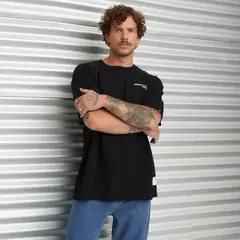AMERICANINO - Polera Manga Corta Oversize Algodón Hombre
