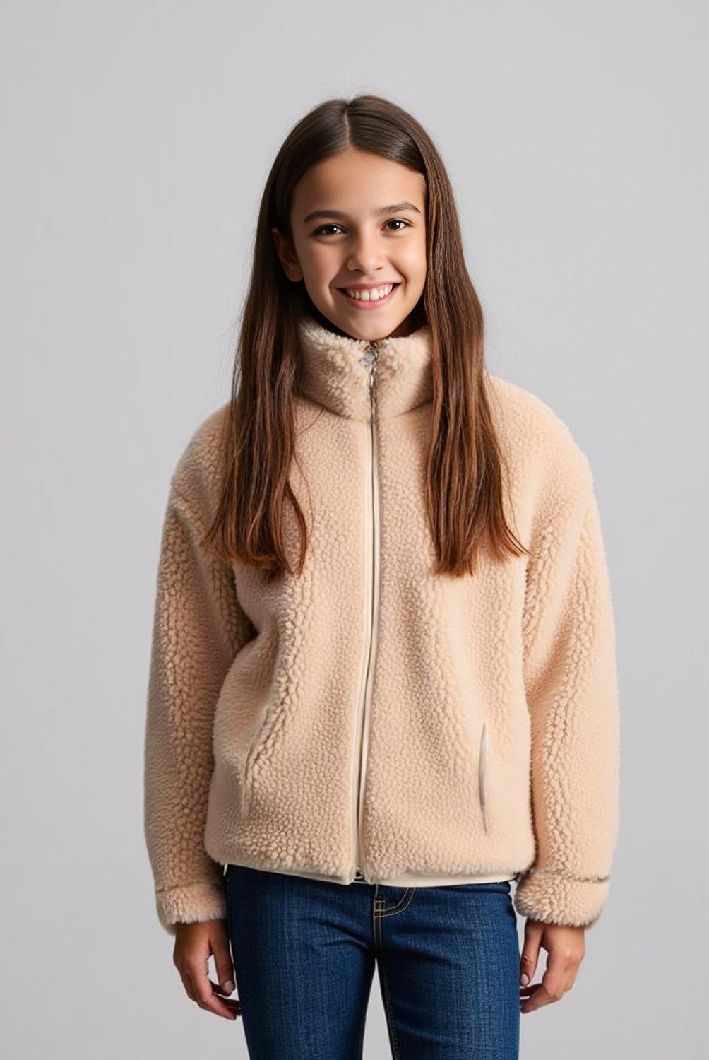 ELEVEN - Poleron Polar Chiporro Niña Eleven
