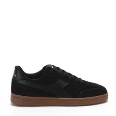 DIADORA - Bamtelo Zapatilla Urbana Hombre Cuero Negro