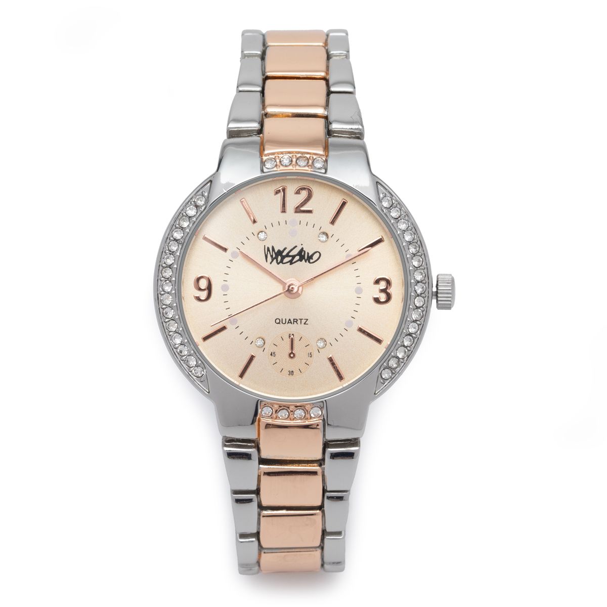 MOSSIMO - Set Reloj Análogo + Aros Mujer Mossimo