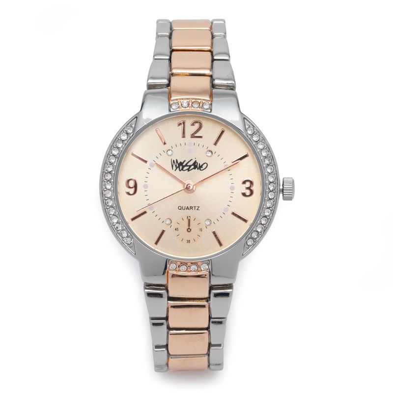 MOSSIMO - Set Reloj Análogo + Aros Mujer Mossimo