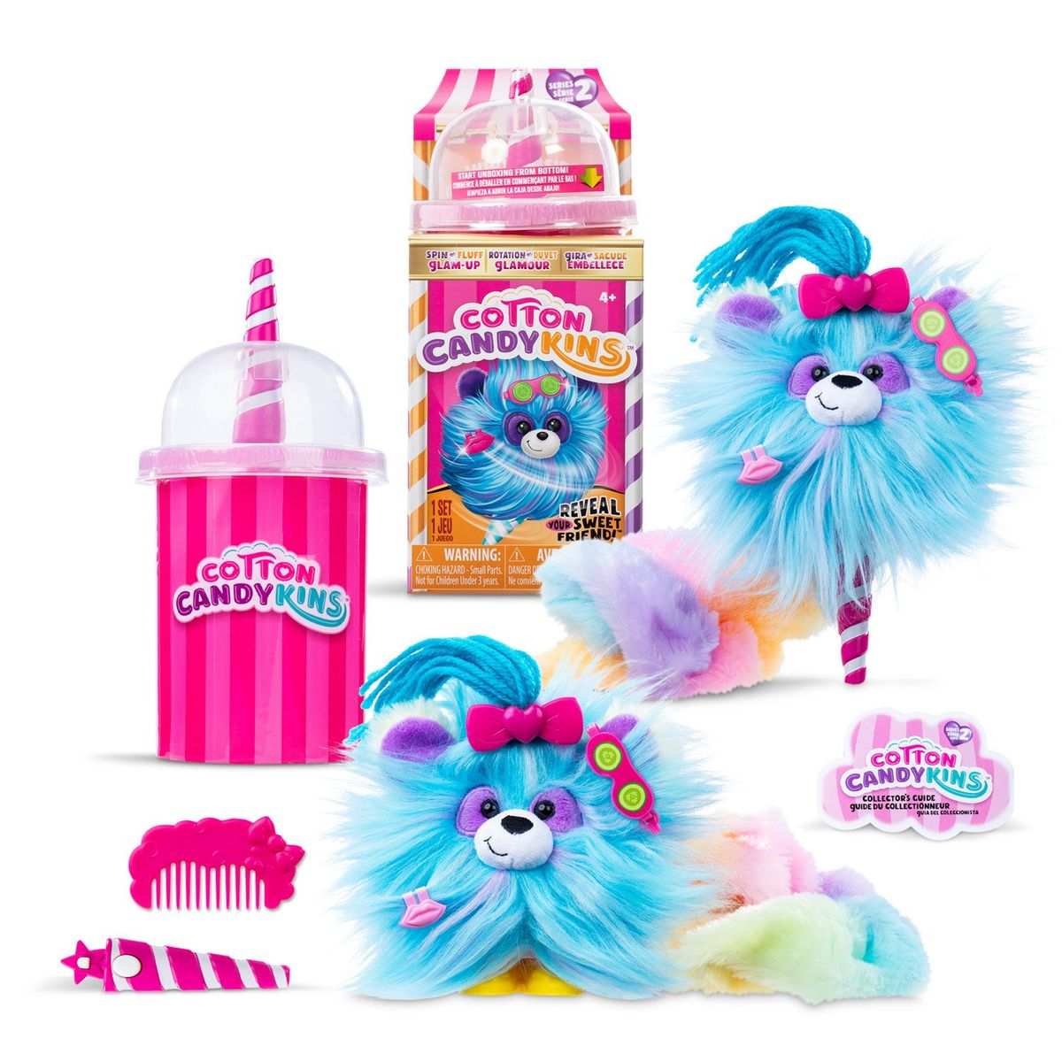 COTTON CANDYKINS - Peluche Sorpresa Coleccionable Perfumado Cotton Candykins
