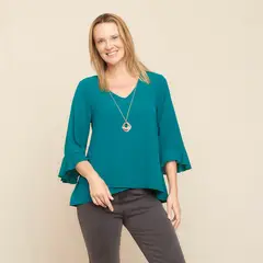 S COCCI - Blusa Acanalada Mujer