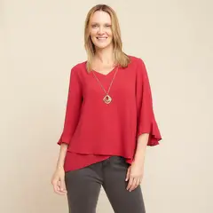 S COCCI - Blusa Acanalada Mujer