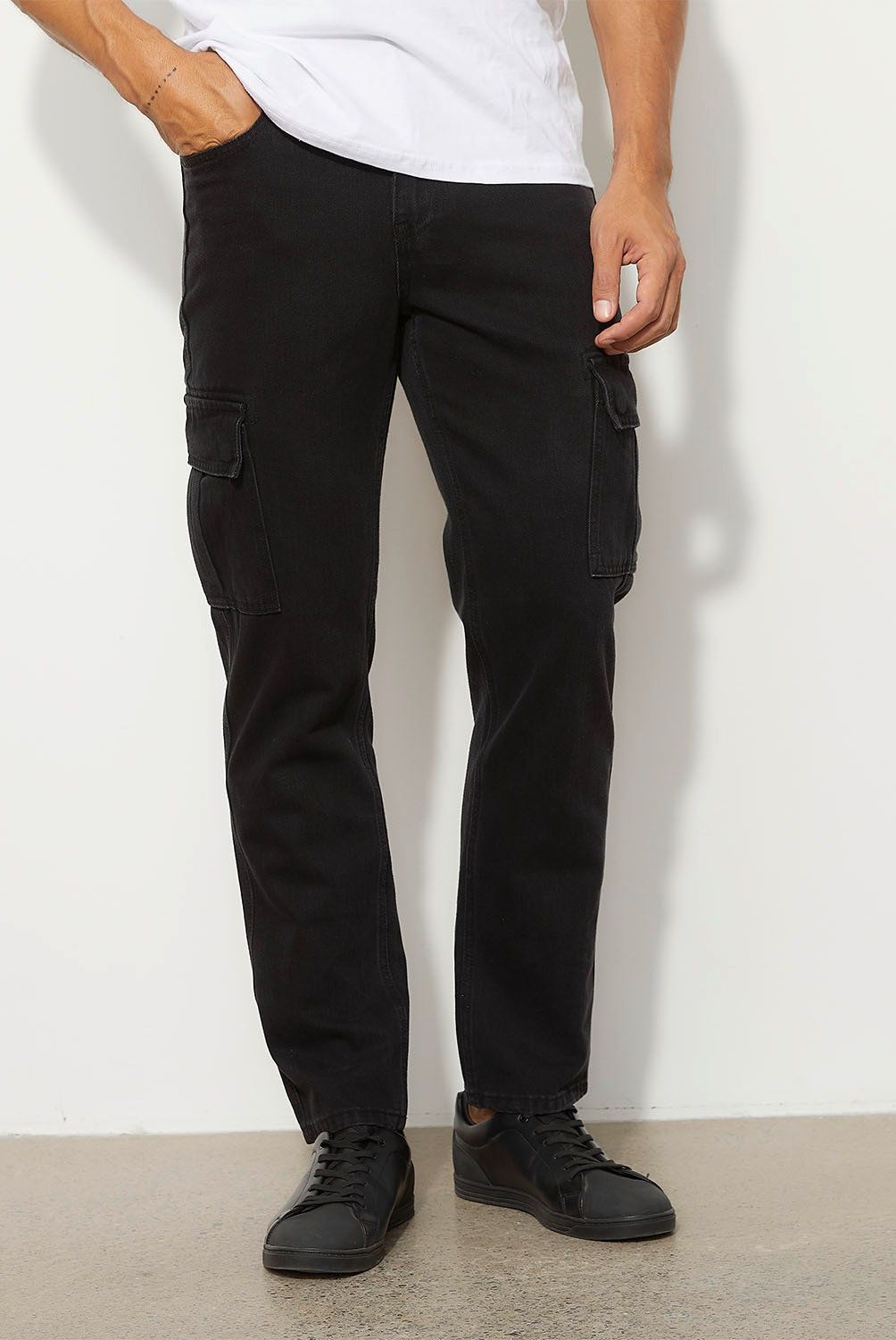 MOSSIMO - Jeans Cargo Straight Hombre Mossimo