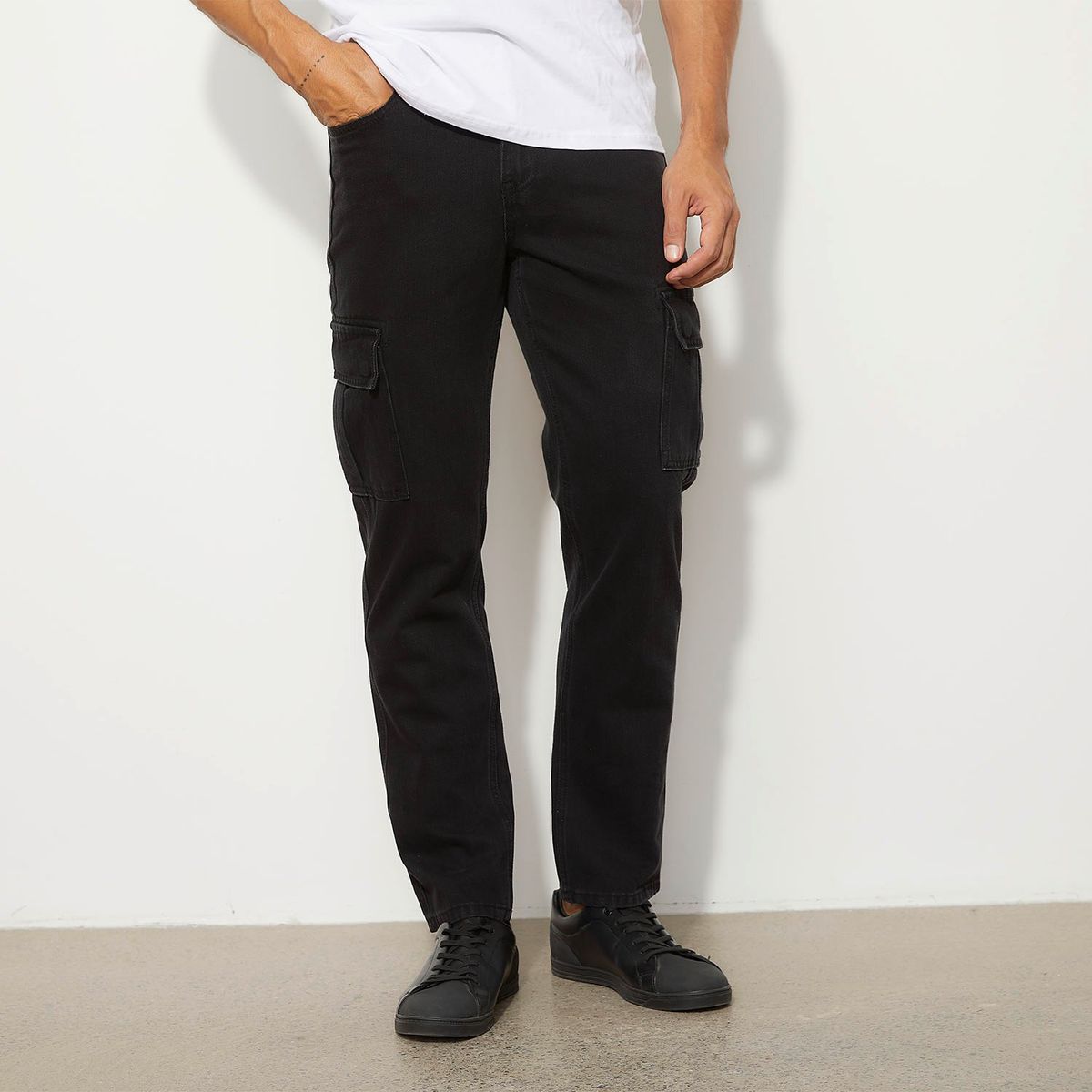 MOSSIMO - Jeans Cargo Straight Hombre Mossimo