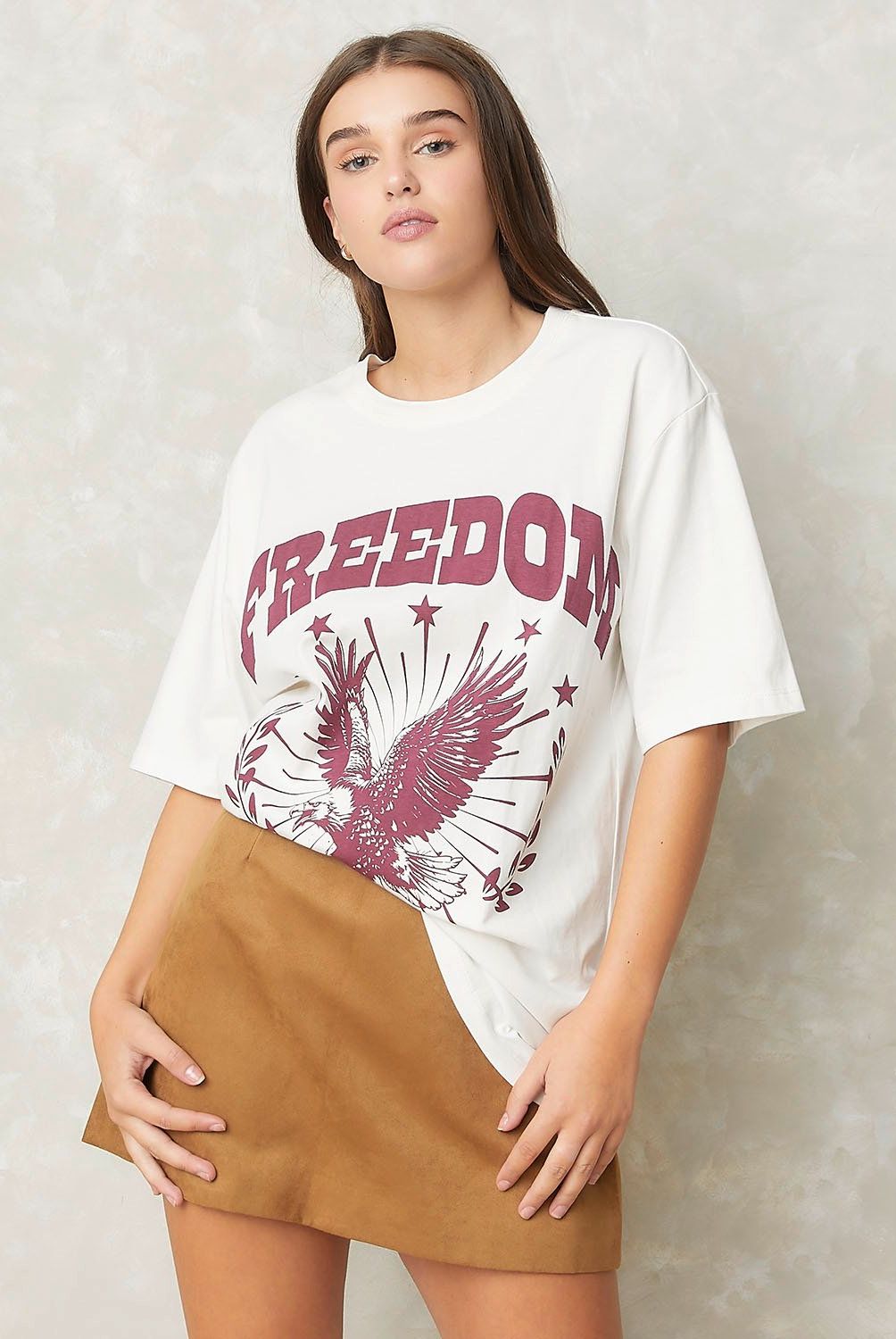 SYBILLA - Polera Manga Corta Algodón Mujer Sybilla