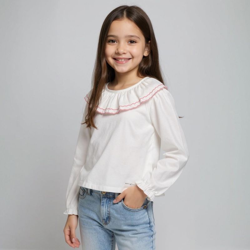 CONIGLIO - Polera Algodón Niña Coniglio