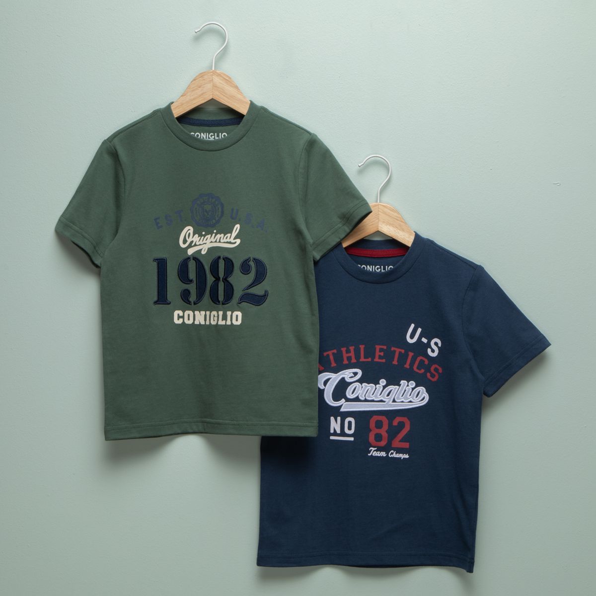 CONIGLIO - Pack 2 Poleras Niño Coniglio