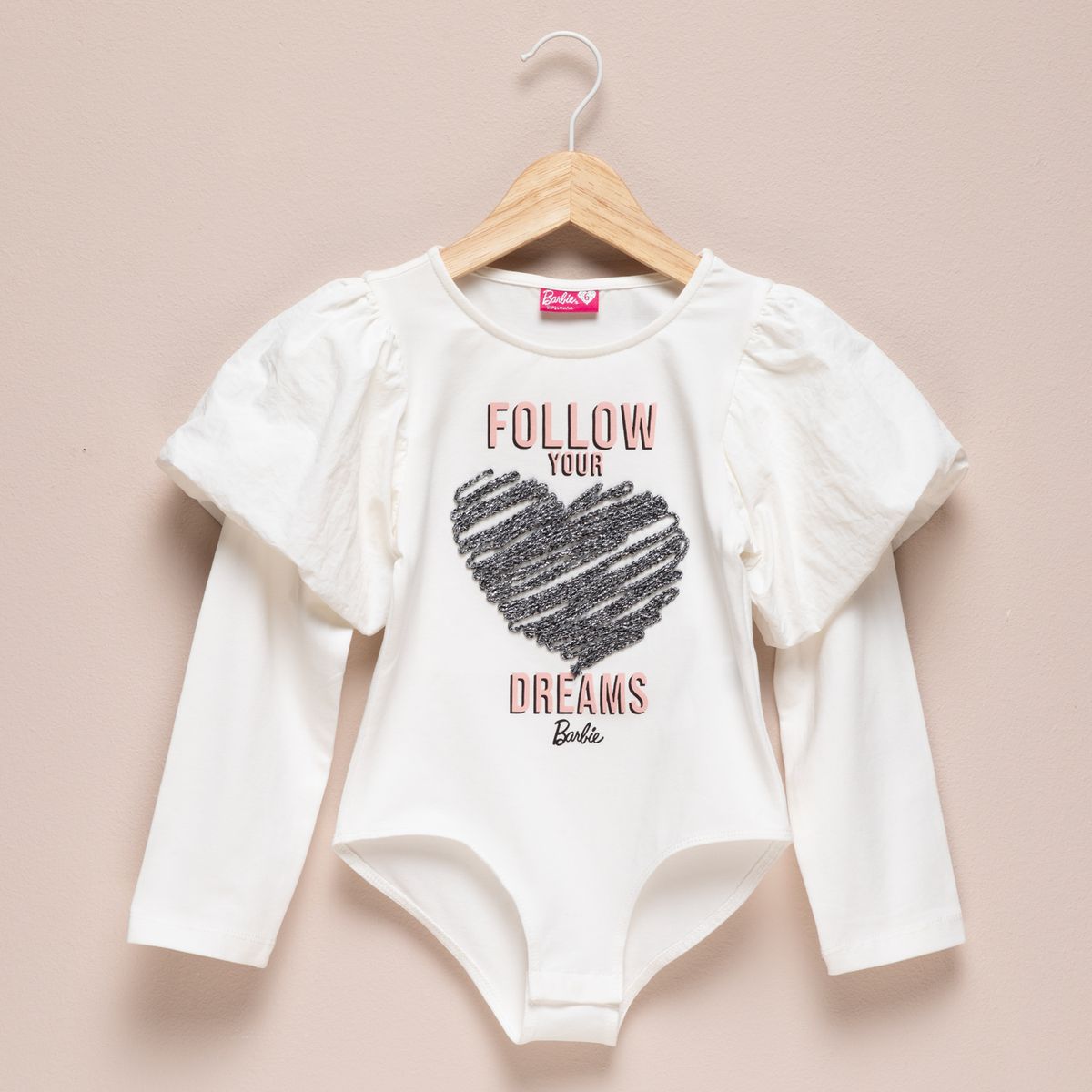 BARBIE - Polera Algodón Niña Barbie