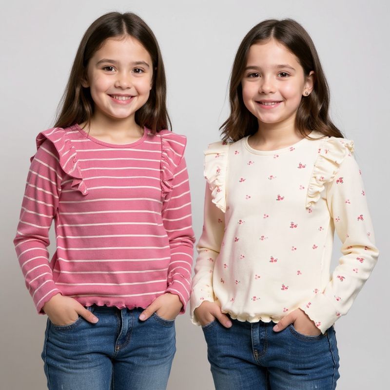YAMP - Pack 2 Poleras Niña Yamp