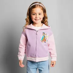 PRINCESAS - Polerón Bomber Algodón Niña