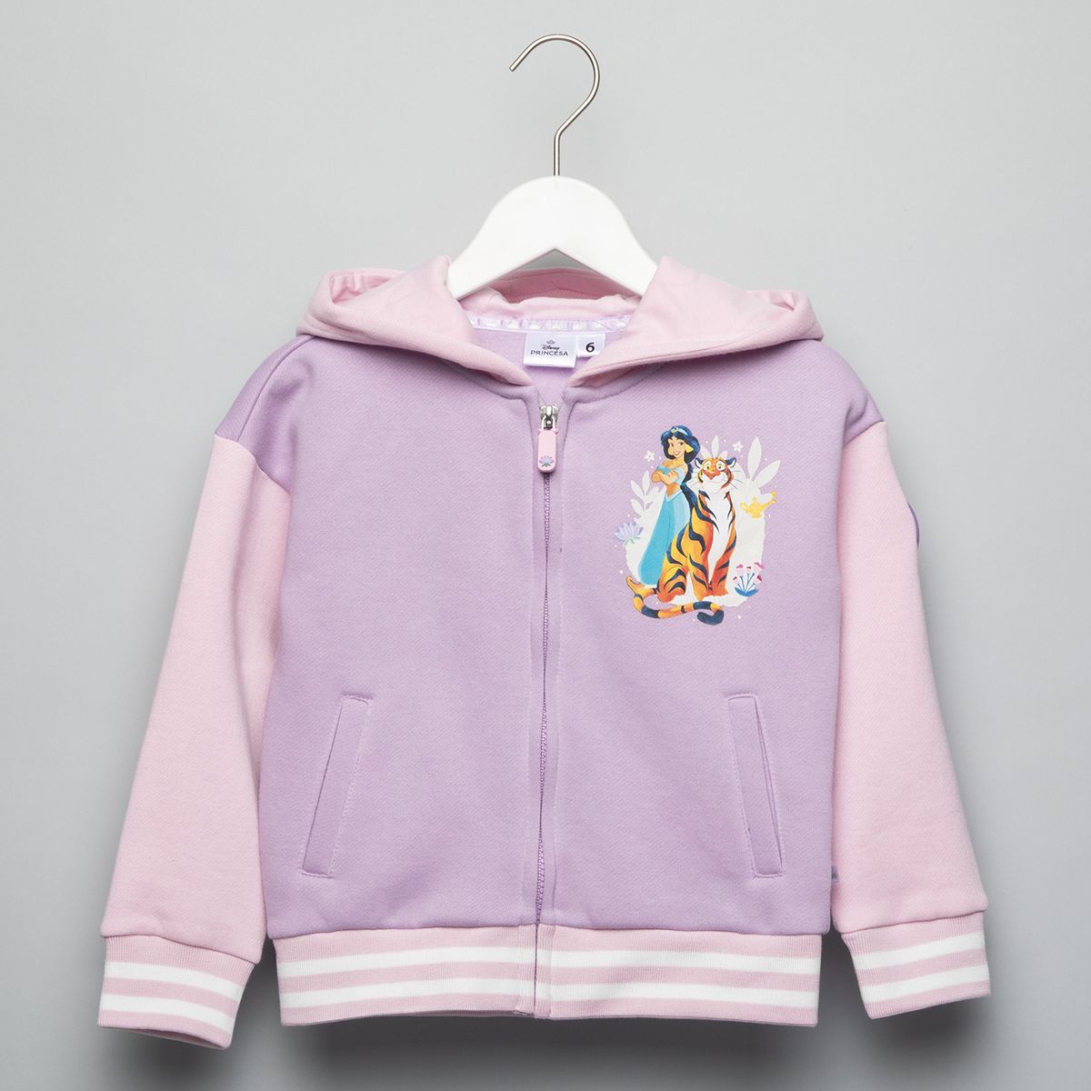 PRINCESAS - Polerón Bomber Algodón Niña Princesas