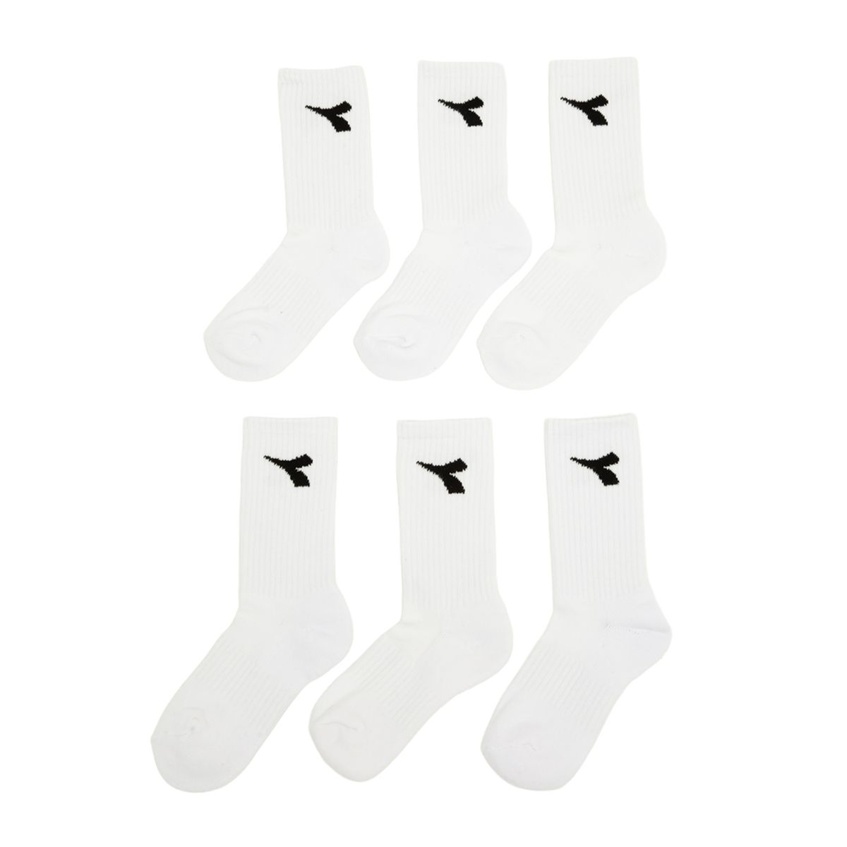 DIADORA - Pack de 6 Calcetines Algodón Niño Diadora