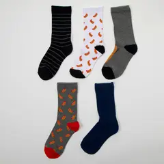 FEDERATION - Pack de 5 Calcetines Algodón Niño