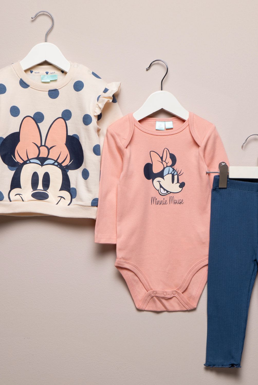 MINNIE - Conjunto Algodón Bebé Niña Minnie