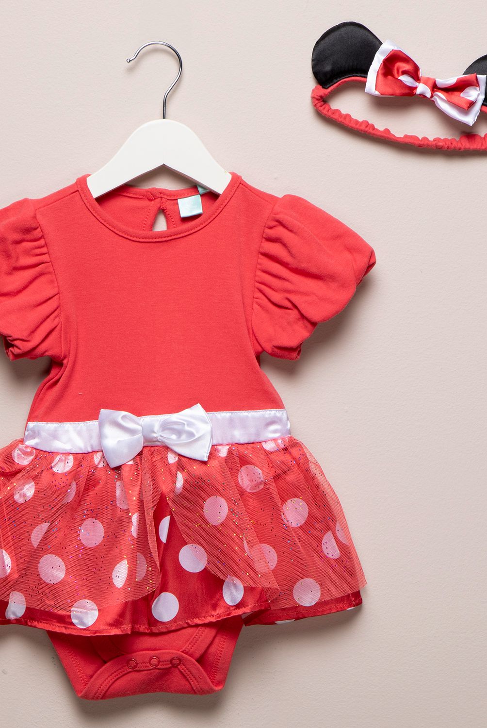 MINNIE - Body Algodón Bebé Niña Minnie