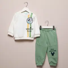 STD CHARACTERS - Conjunto Bebe Niño Mickey Mouse