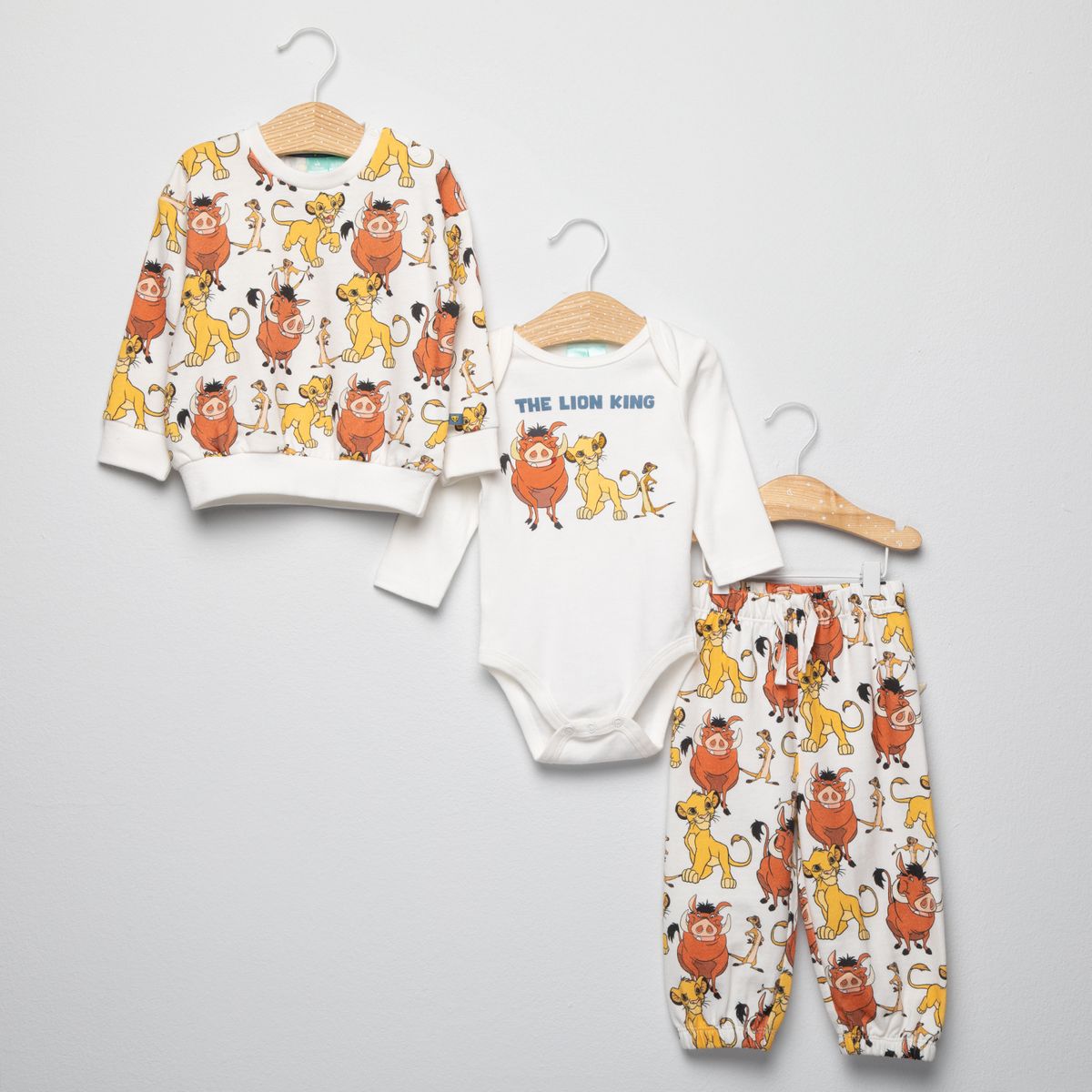 REY LEON - Conjunto Unisex Bebé Rey Leon