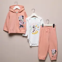 MINNIE - Conjunto Algodón Bebé Niña