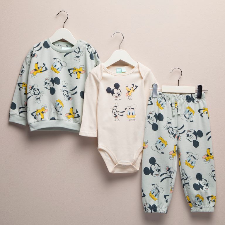 STD CHARACTERS Conjunto Bebé Niño Mickey Mouse Std Characters