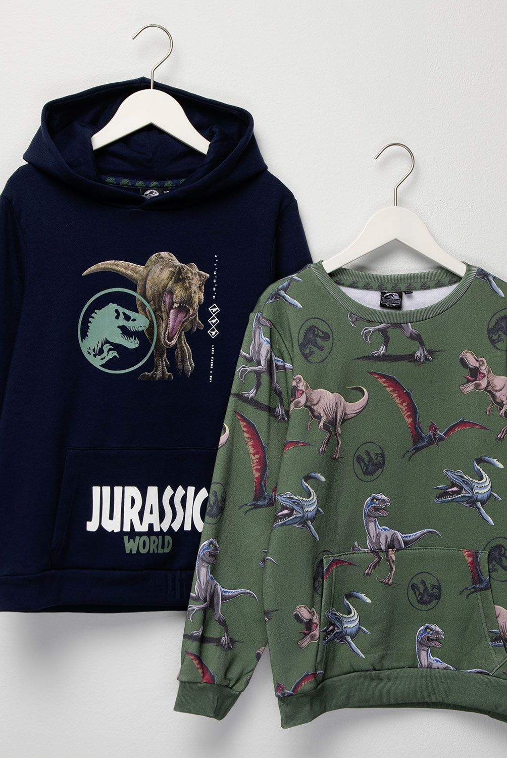 JURASSIC WORLD - Pack 2 Polerónes Algodón Niño Jurassic World