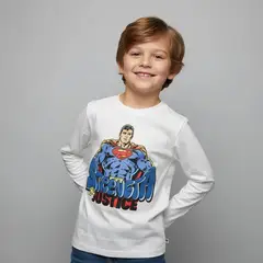 DC ORIGINALS - Polera Algodón Niño Batman