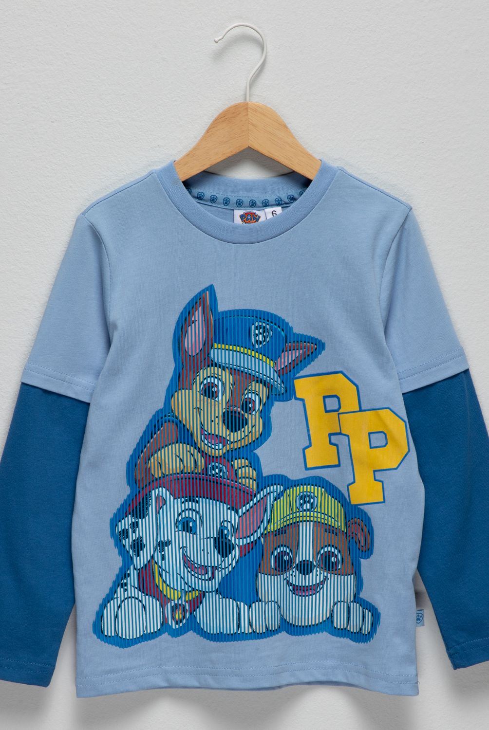 PAW PATROL - Polera Algodón Niño Paw Patrol