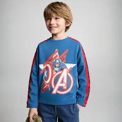 AVENGERS - Polera Algodón Niño + Billetera
