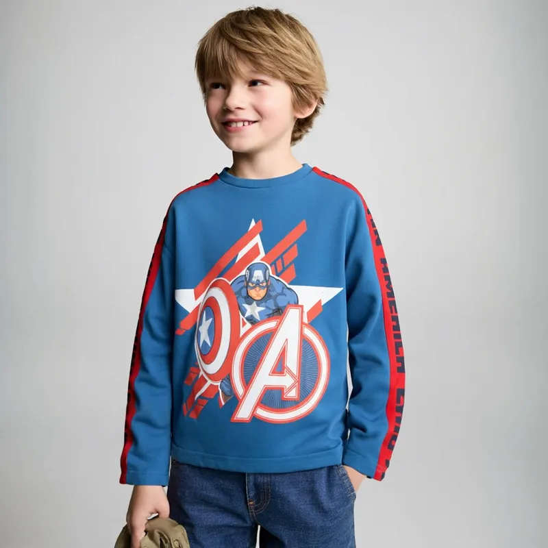 AVENGERS - Polera Algodón Niño + Billetera Avengers
