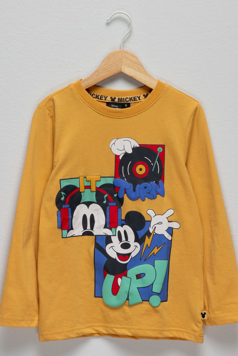 STD CHARACTERS - Polera Niño Mickey Mouse