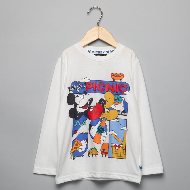 STD CHARACTERS - Polera Niño Mickey Mouse
