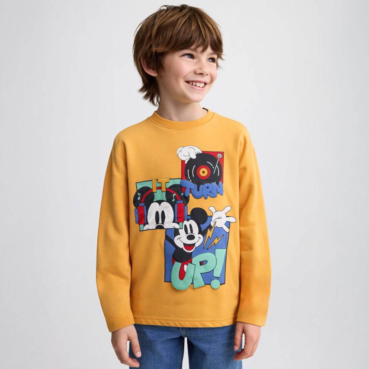 STD CHARACTERS - Polera Niño Mickey Mouse