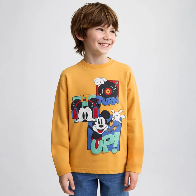 STD CHARACTERS - Polera Niño Mickey Mouse