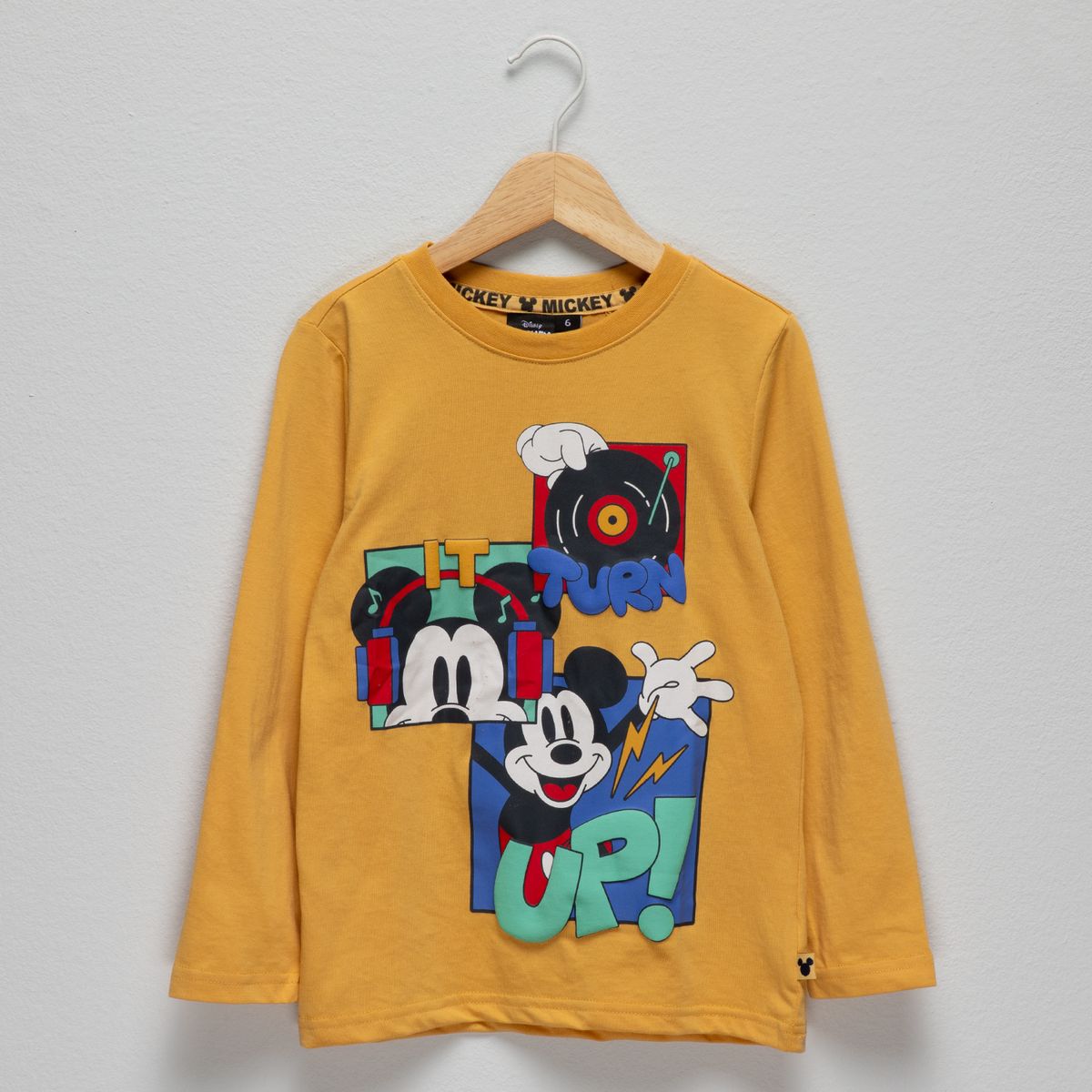 STD CHARACTERS - Polera Niño Mickey Mouse